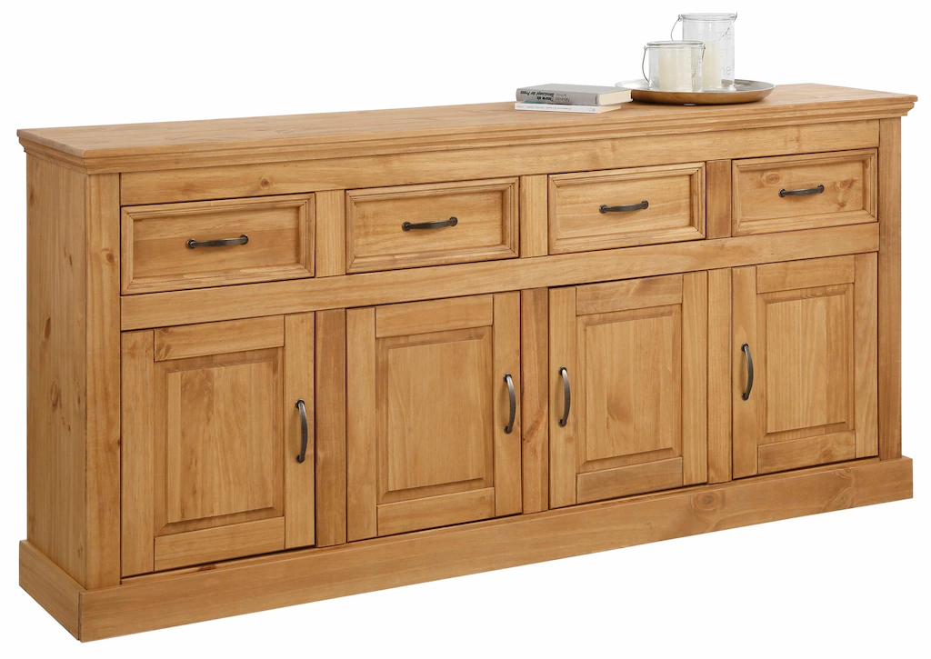 Home affaire Sideboard "Selma", Kommode mit 4 Türen und 4 Schubkästen. Brei günstig online kaufen