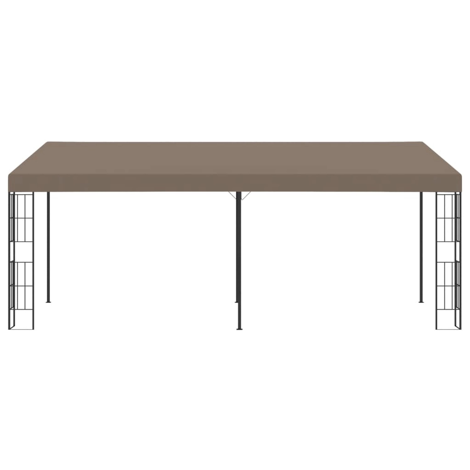 vidaXL Wand-Pavillon 6x3 m Taupe Stoff günstig online kaufen