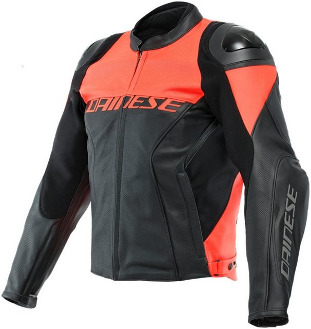 Dainese Motorradjacke Racing 4 Perforierte Motorrad Lederjacke günstig online kaufen