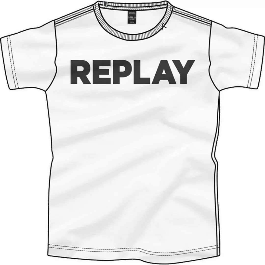 Replay M3594.000.2660 Kurzärmeliges T-shirt 2XL Dark Grey Melange günstig online kaufen