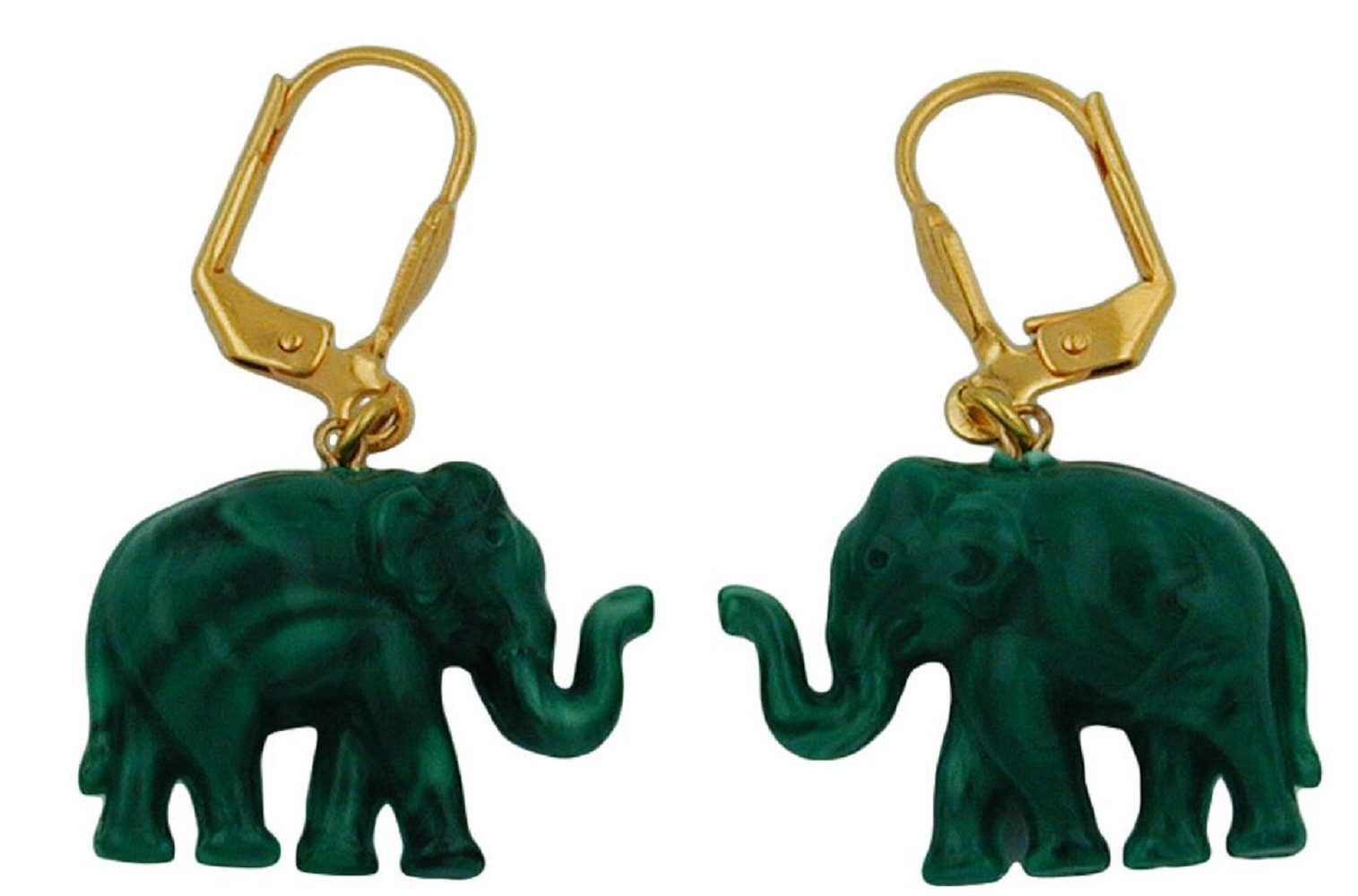 unbespielt Paar Ohrhänger Ohrringe Brisur Mini-Elefant günstig online kaufen