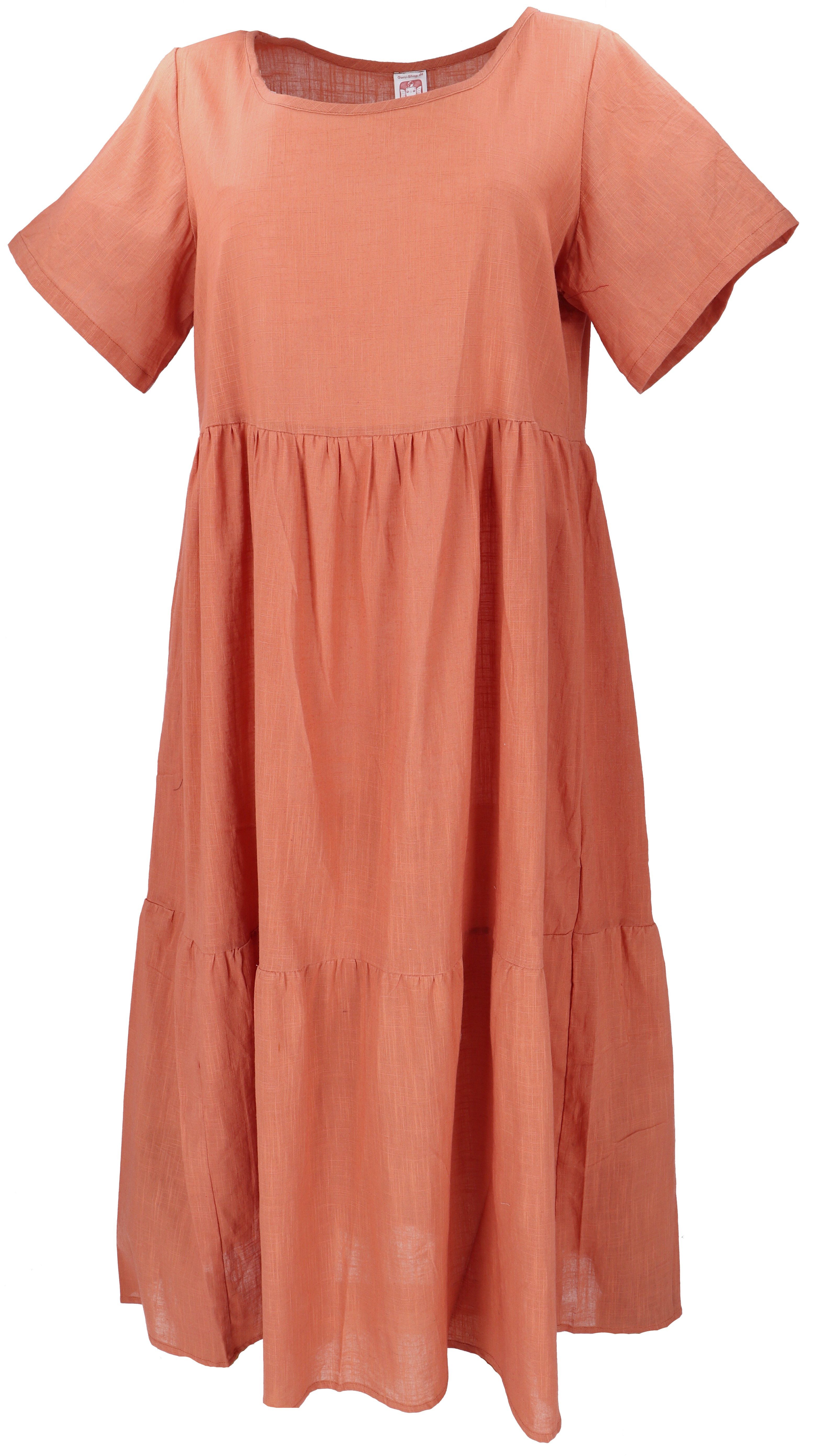 Guru-Shop Midikleid Boho Baumwoll Maxikleid, luftiges günstig online kaufen