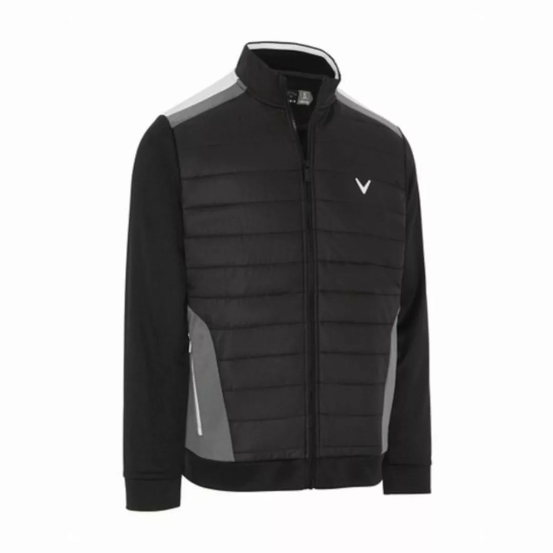 Callaway Sweatjacke Callaway Jacke X Serie Racer Mixed Media Schwarz-Grau H günstig online kaufen