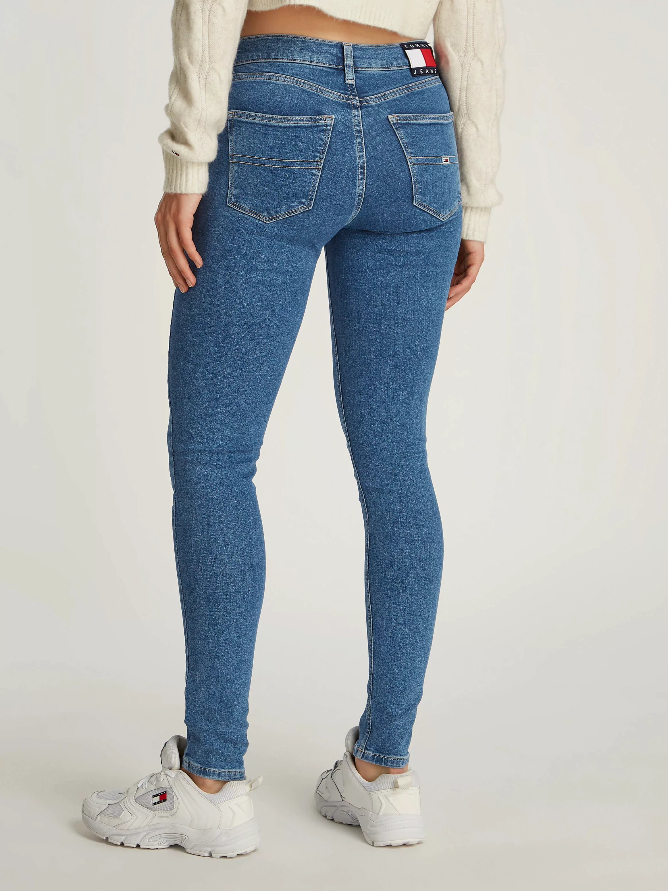 Tommy Jeans Skinny-fit-Jeans "Nora Mid Rise Skinny Fit", mit Waschung, mit günstig online kaufen