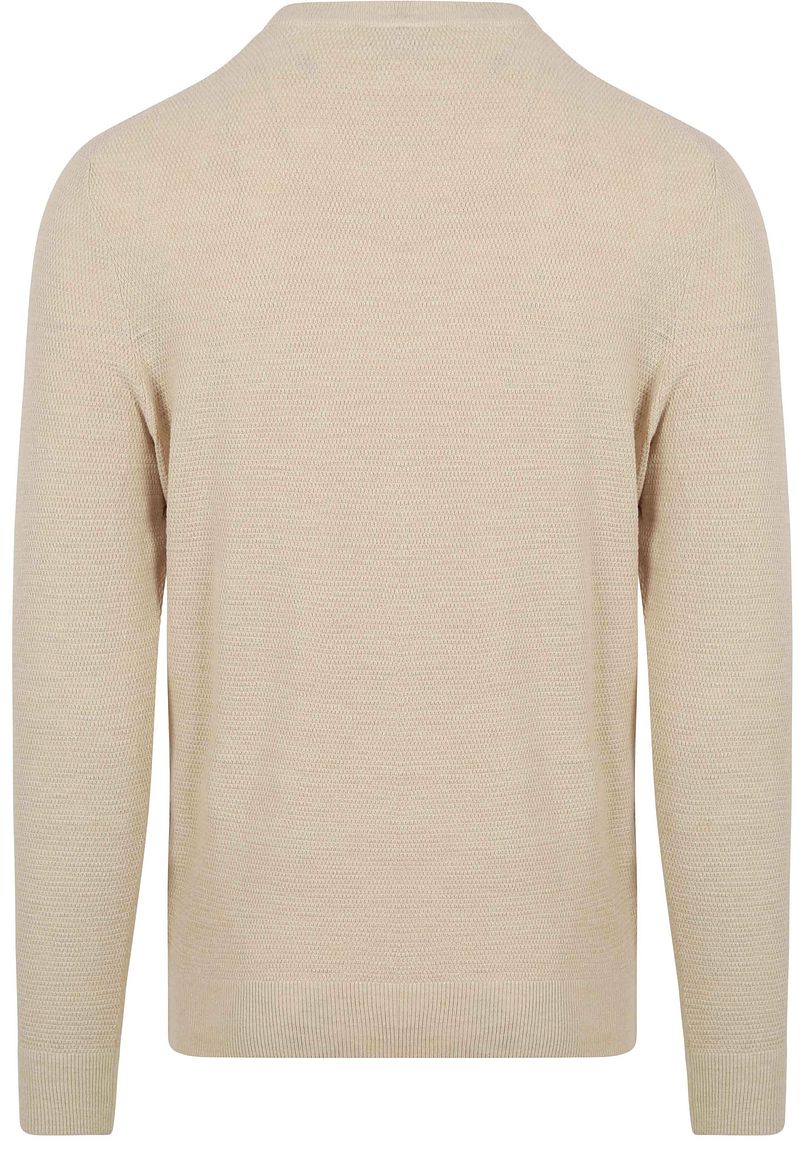 Profuomo Pullover Textured Ecru - Größe XXL günstig online kaufen