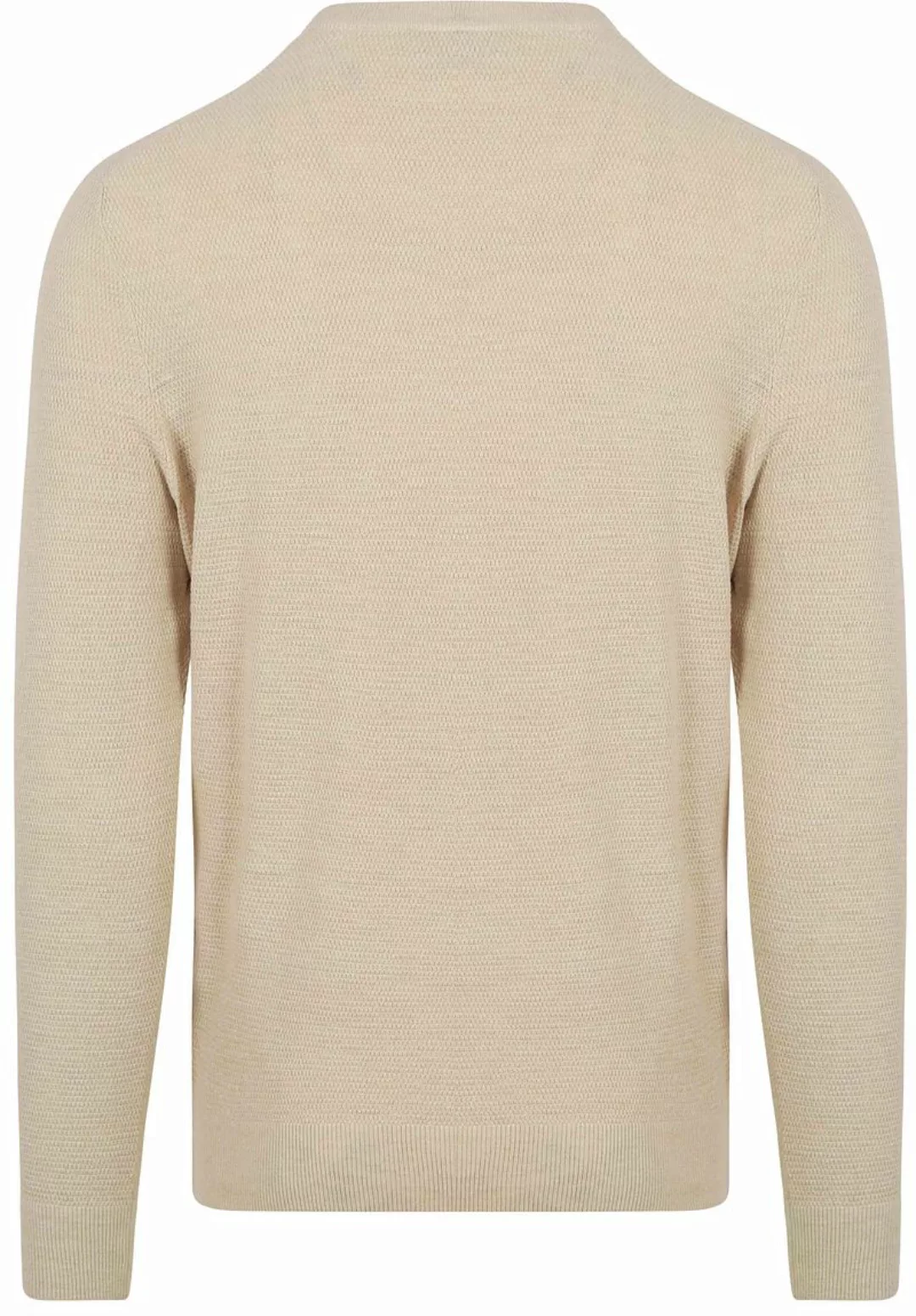 Profuomo Pullover Textured Ecru - Größe XXL günstig online kaufen