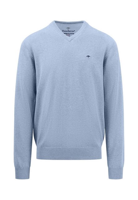 FYNCH-HATTON Strickpullover - V-Neck Pullover Basic Strickpullover - klassi günstig online kaufen