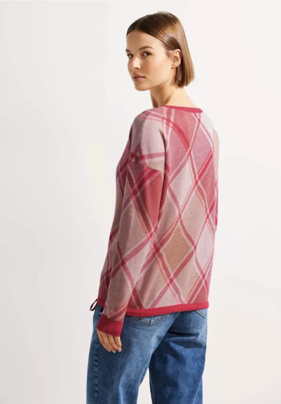 Jacquard Strickpullover günstig online kaufen