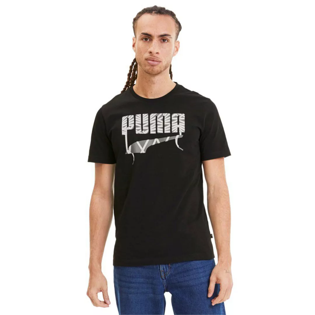 Puma Lace Graphic Kurzarm T-shirt M Puma Black günstig online kaufen