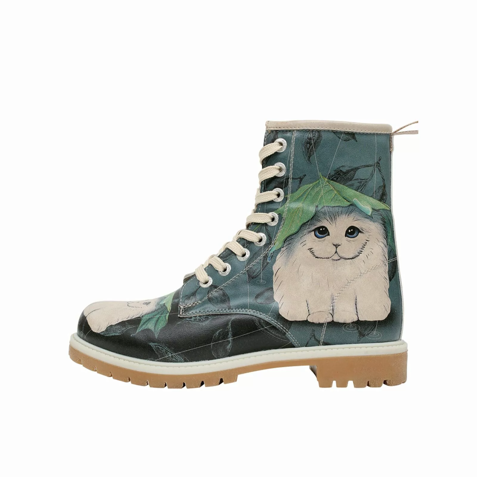 DOGO Schnürboots "Damen Boots Rain Drops May Heal Your Soul Vegan Damen Boo günstig online kaufen