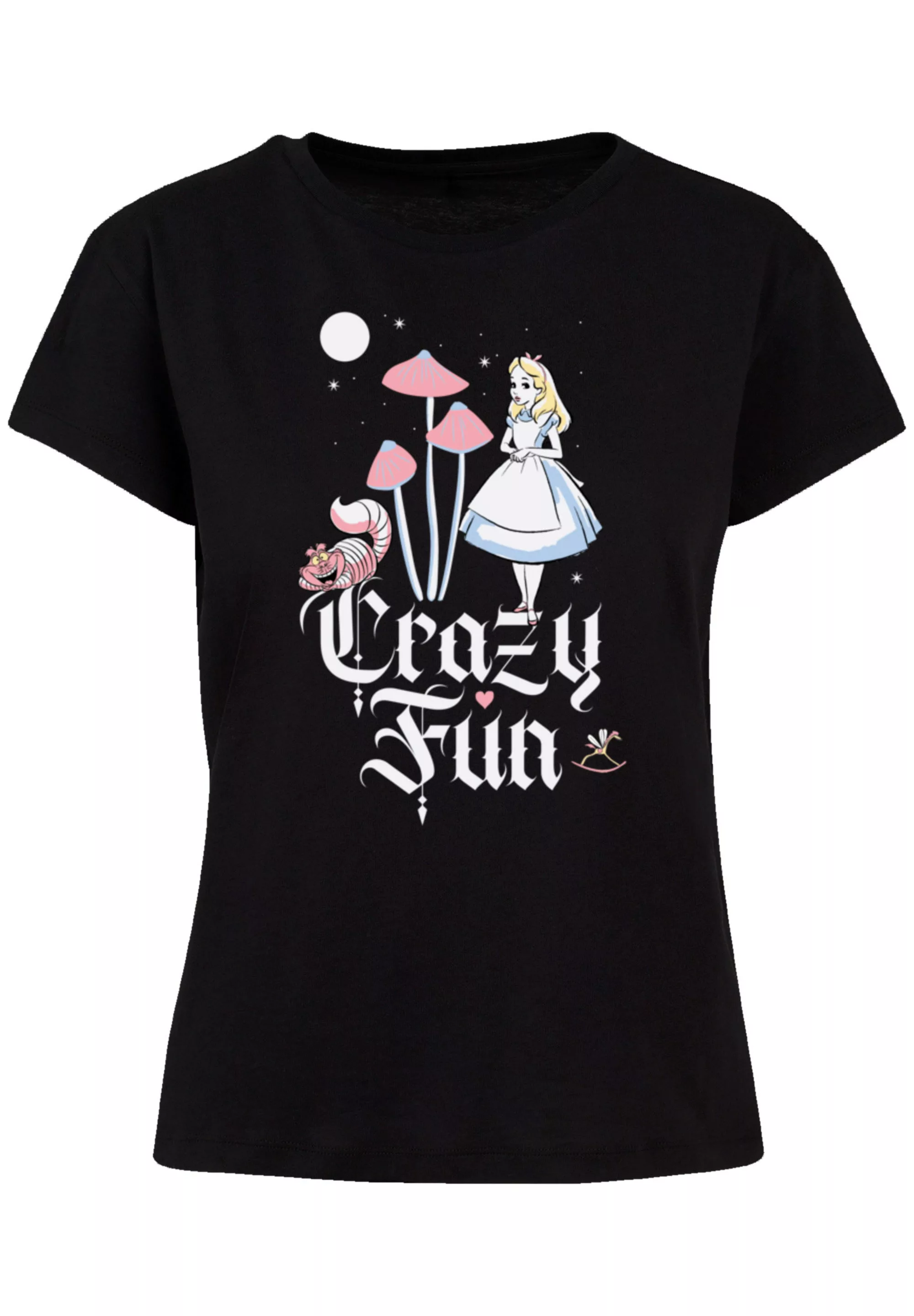 F4NT4STIC T-Shirt "Disney Alice im Wunderland Crazy Fun", Premium Qualität günstig online kaufen