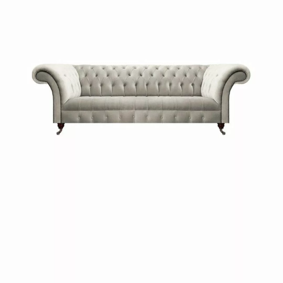 JVmoebel Chesterfield-Sofa Chesterfield Luxus Design Garnitur 2x Sofas Wohn günstig online kaufen