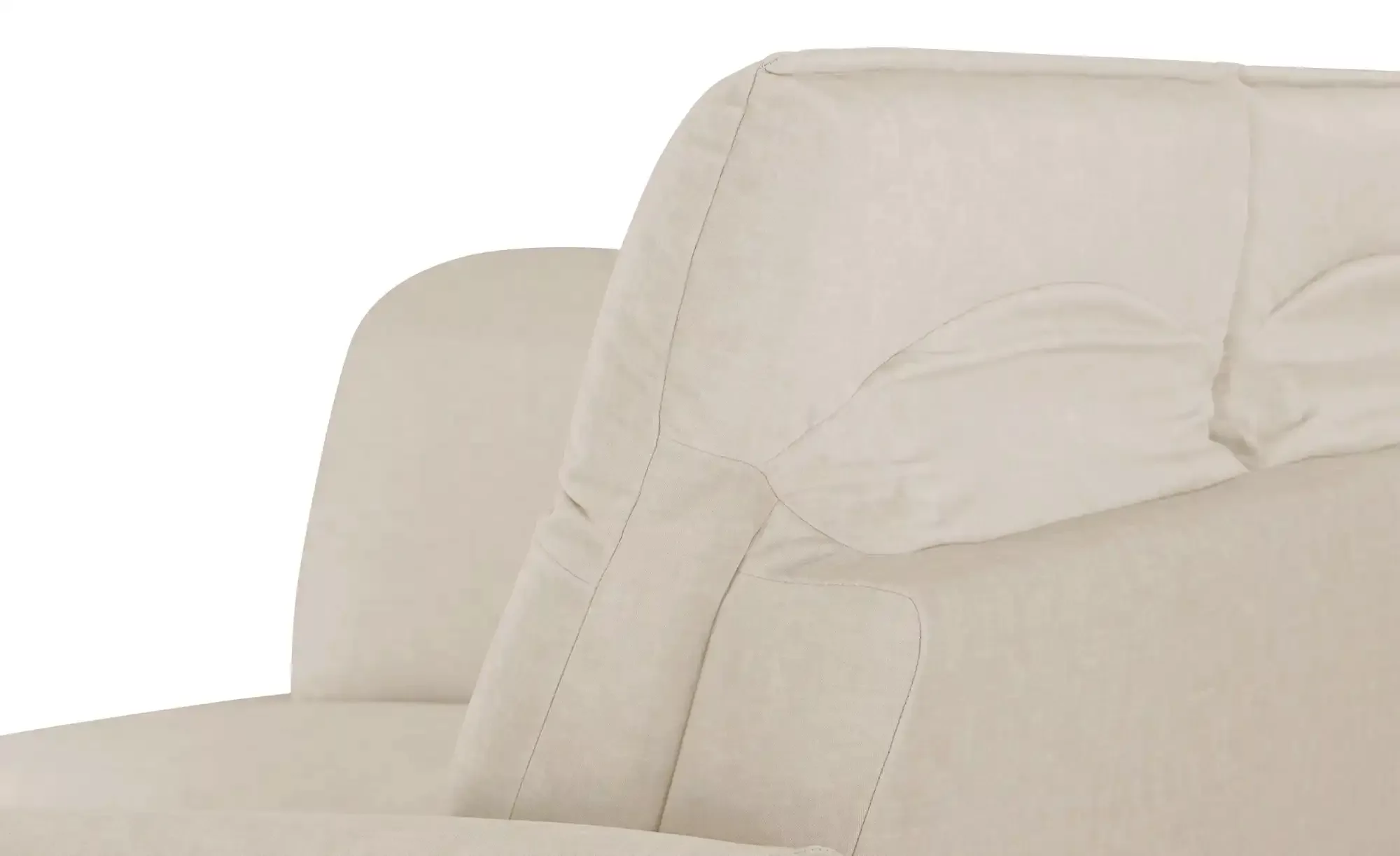 Polstermöbel Oelsa Ecksofa  Messina ¦ creme ¦ Maße (cm): B: 258 H: 92 T: 19 günstig online kaufen