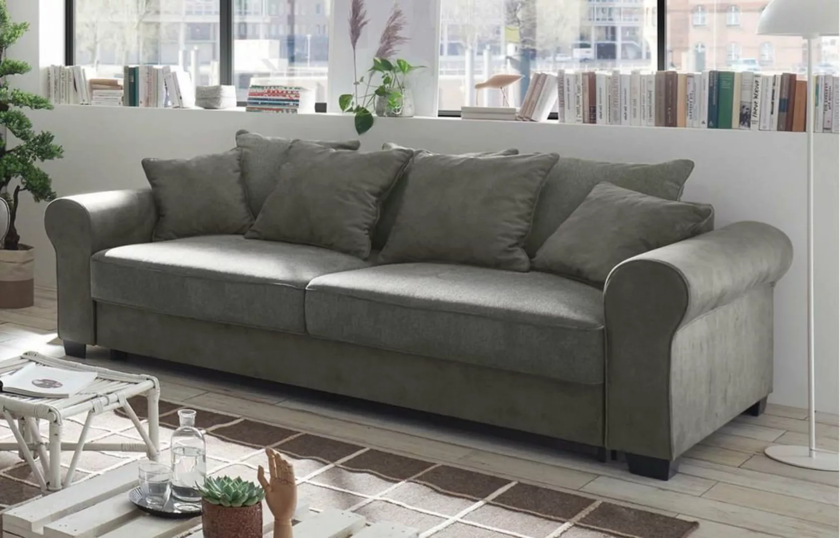 ED EXCITING DESIGN 3-Sitzer, Aurelia 3-Sitzer Polstergarnitur Couch Sofa 2- günstig online kaufen