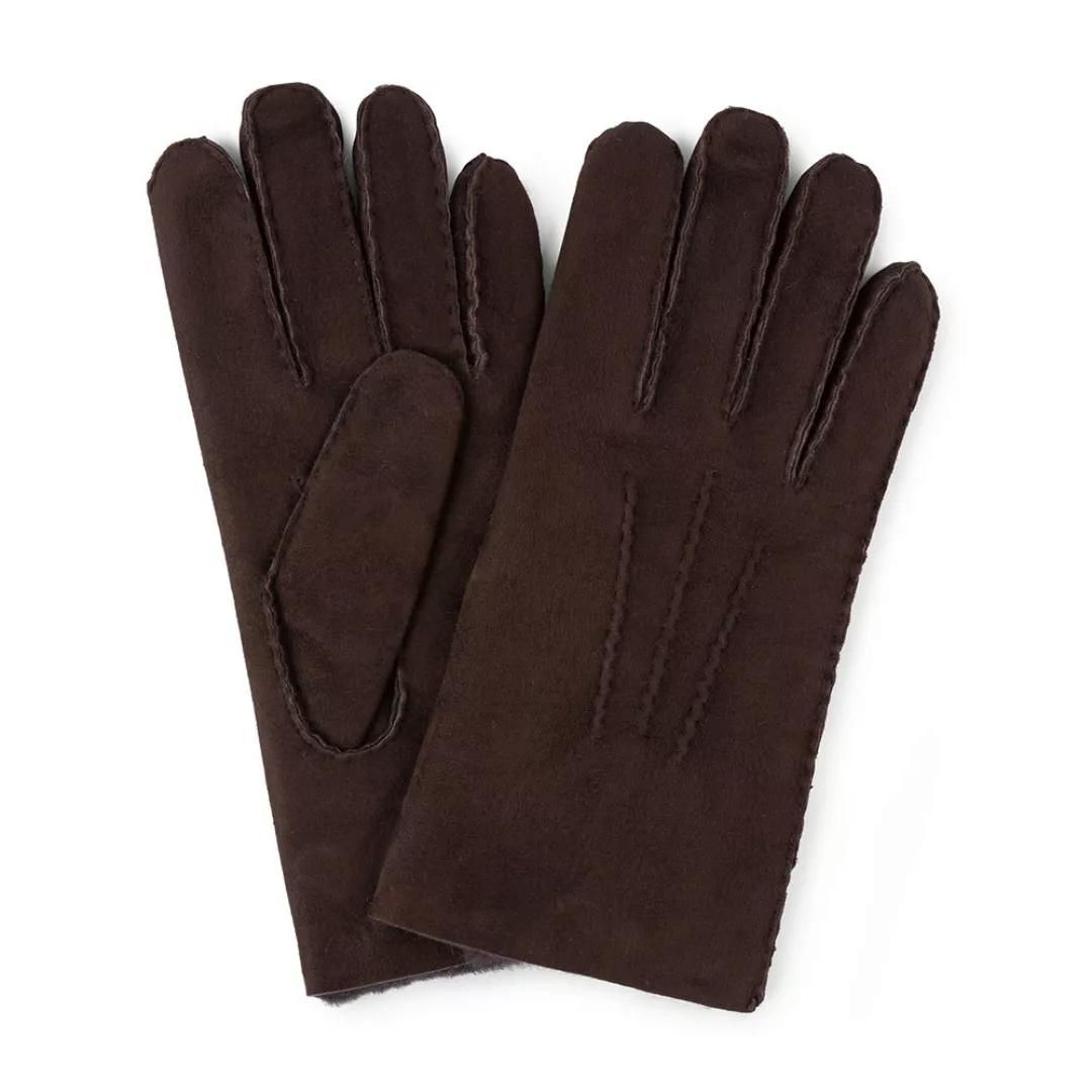 Hackett Shearlings Handschuhe XL Dark Brown günstig online kaufen