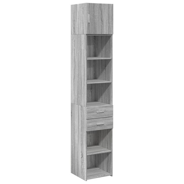 vidaXL Schrankmodule Hochschrank Schmal Grau Sonoma 40x42,5x225 cm Holzwerk günstig online kaufen