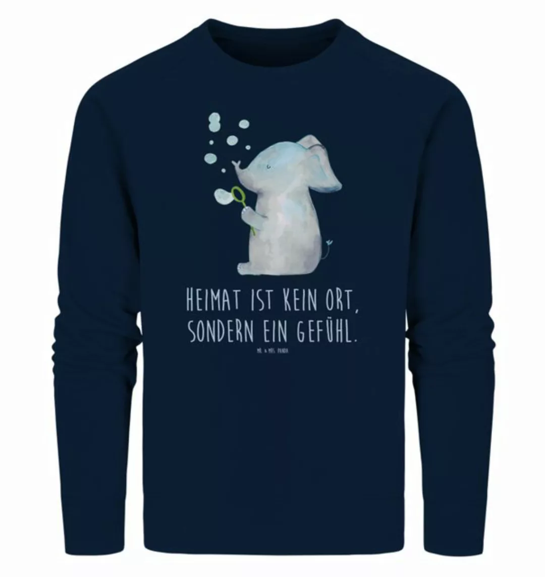 Mr. & Mrs. Panda Longpullover Größe XXL Elefant Seifenblasen - French Navy günstig online kaufen