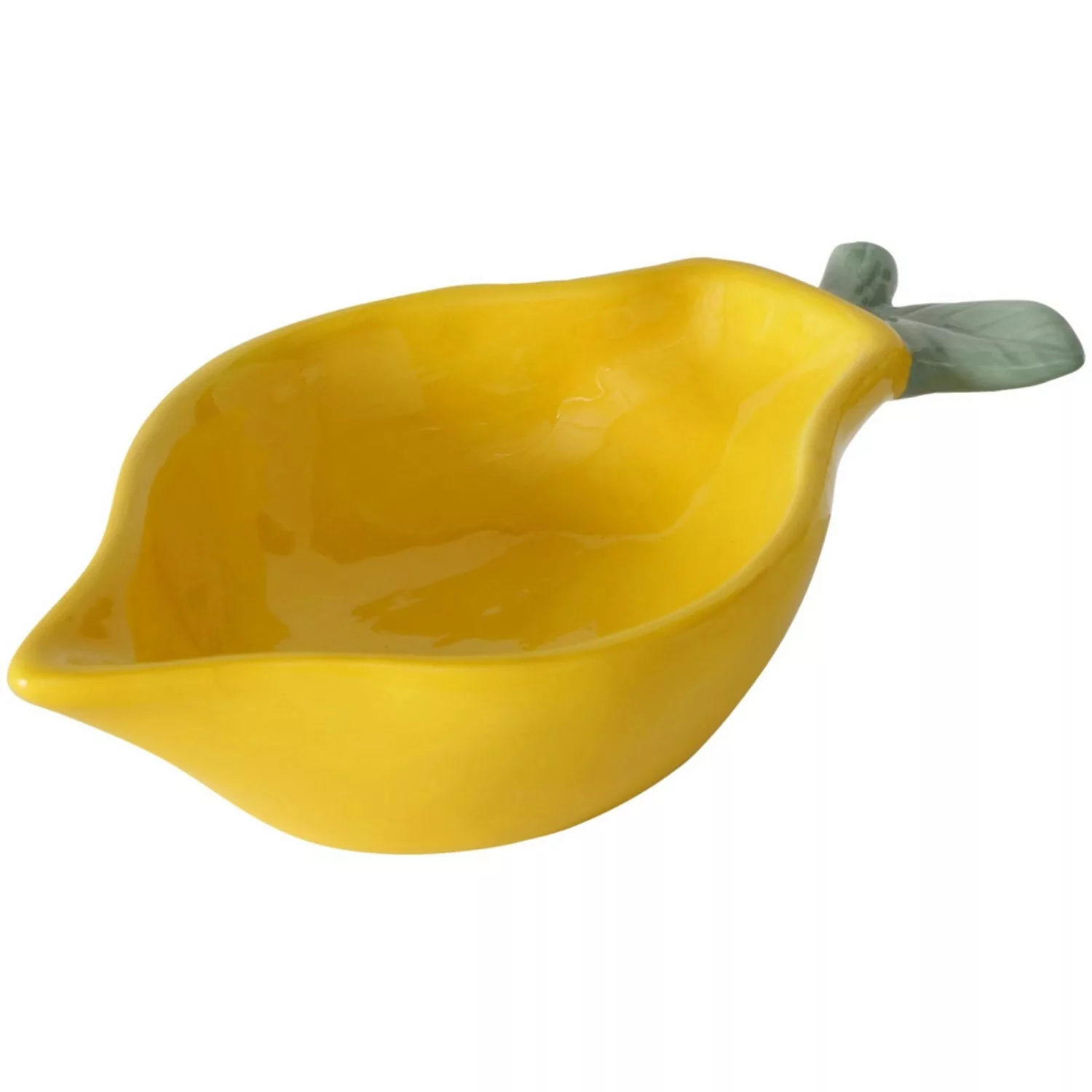 Boltze Schale Zitronella 4 cm x 9,5 cm x 16 cm Gelb günstig online kaufen