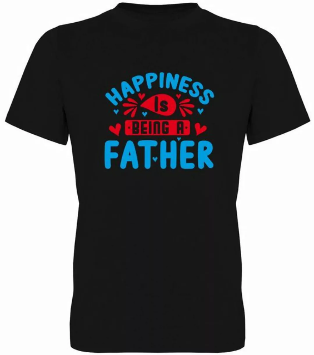 G-graphics T-Shirt Happiness is being a father Herren T-Shirt, mit Frontpri günstig online kaufen