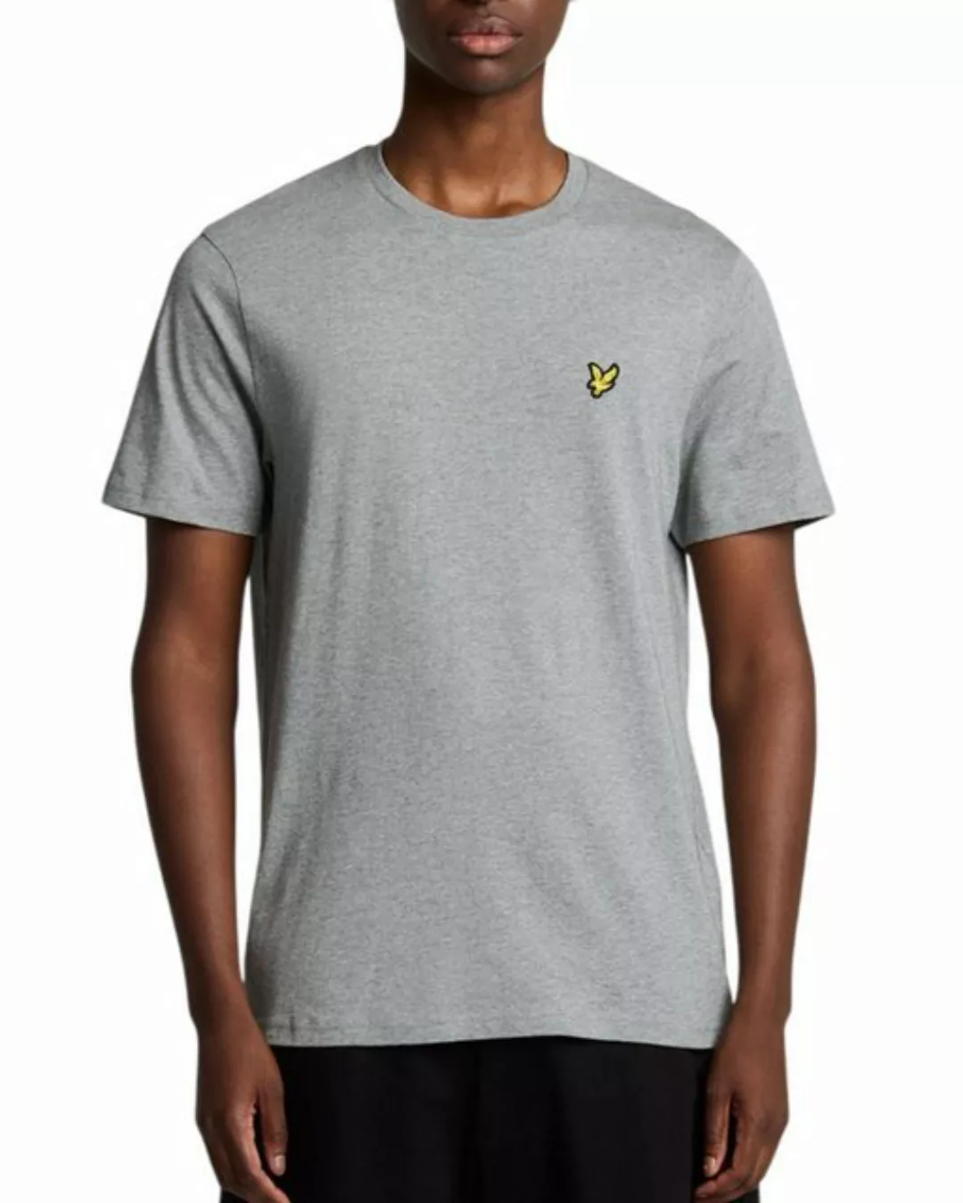 Lyle & Scott T-Shirt Aus 100% Baumwolle Gerader Schnitt günstig online kaufen