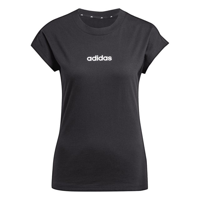 adidas Performance T-Shirt adidas Damen T-Shirt Essentials Linear Cotton Te günstig online kaufen