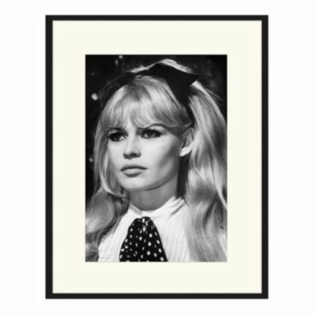 Any Image Wandbild Brigitte Bardot schwarz Gr. 70 x 90 günstig online kaufen
