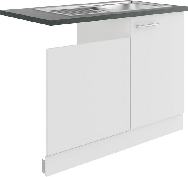 OPTIFIT Spülenschrank Bella Breite 110 cm, für teilintegrierten Geschirrspü günstig online kaufen