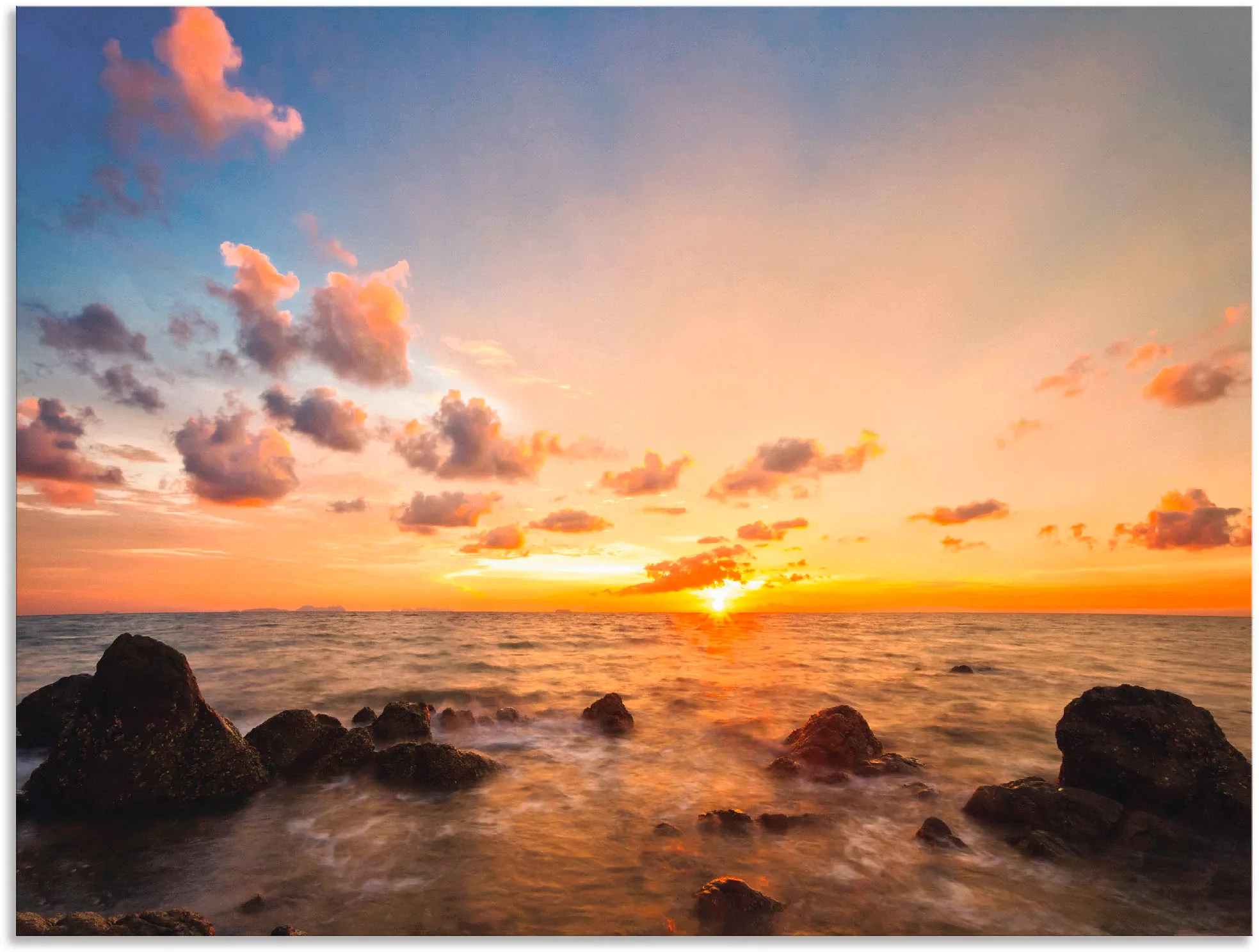 Artland Wandbild "Sonnenuntergang", Sonnenaufgang & -untergang, (1 St.) günstig online kaufen