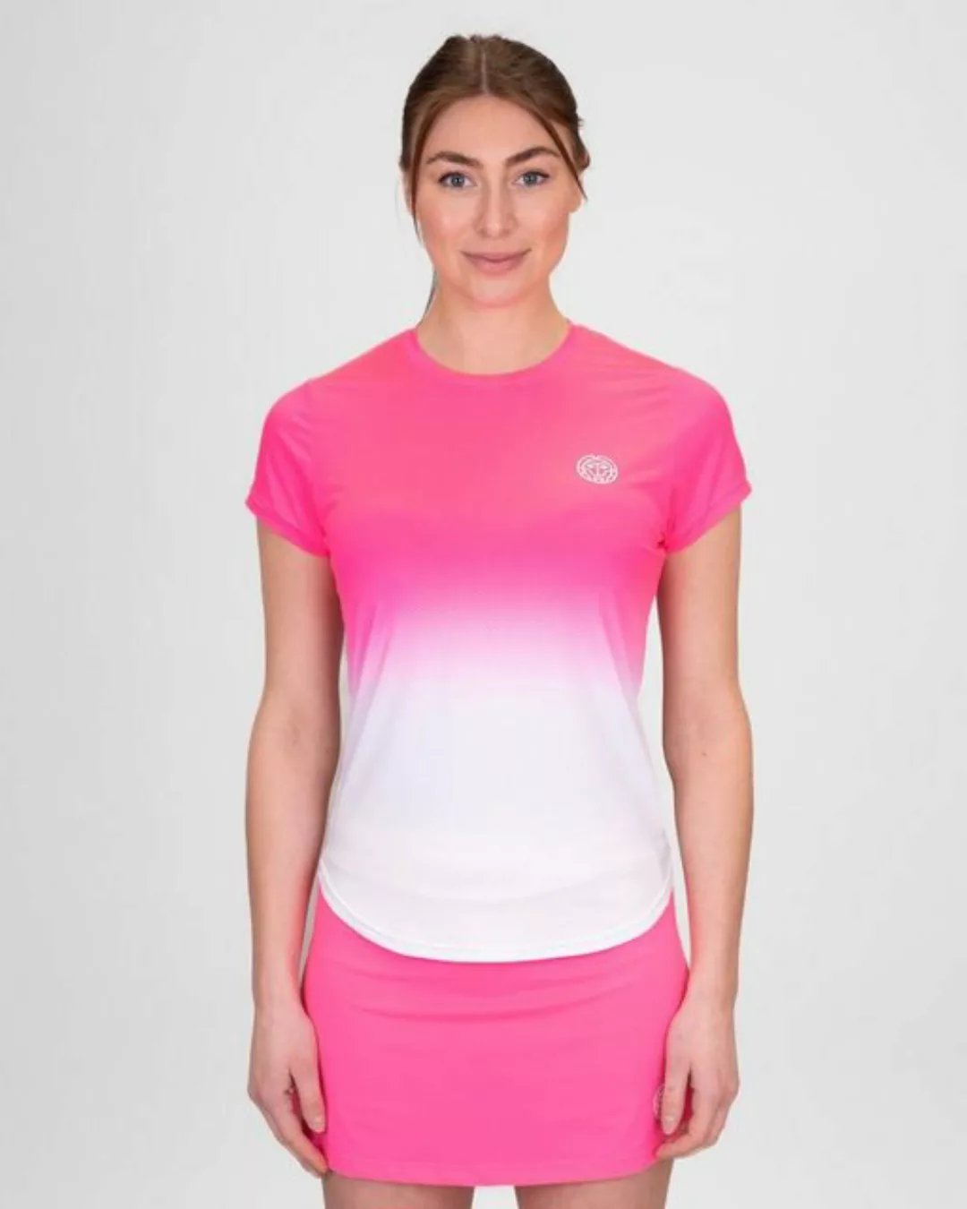 BIDI BADU Tennisshirt Crew Tennisshirt für Damen in pink günstig online kaufen