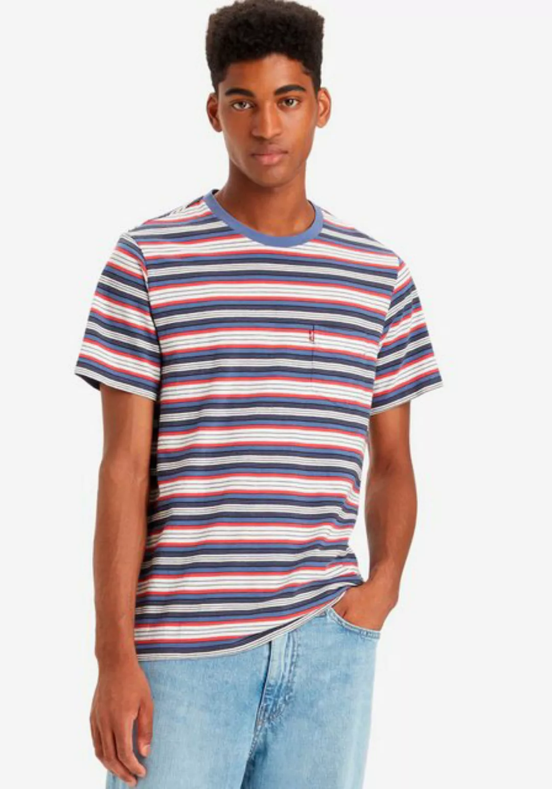 Levi's® T-Shirt CLASSIC POCKET TEE MULTI-COLOR günstig online kaufen