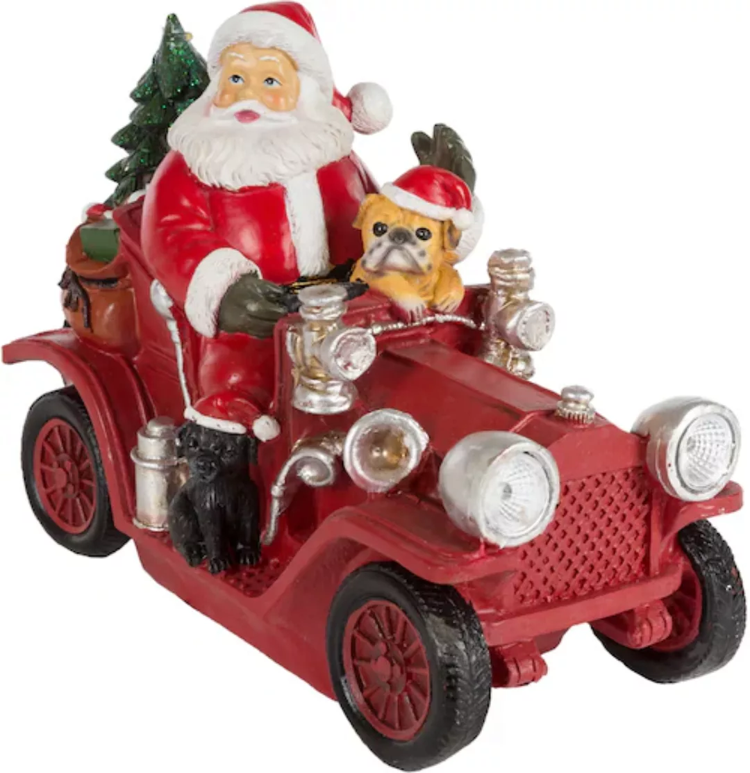 Myflair Möbel & Accessoires Weihnachtsfigur »Weihnachtsdeko rot« günstig online kaufen