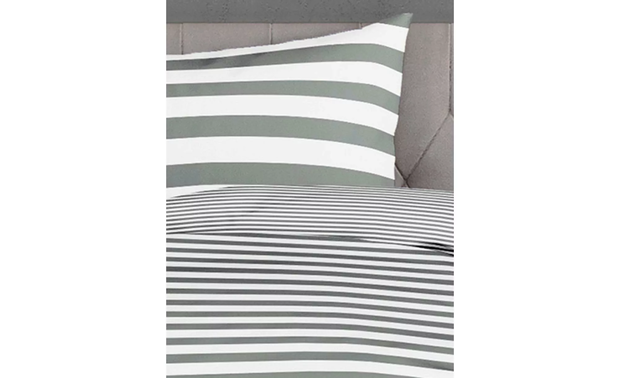 BIERBAUM Bettwäsche »Modern Stripes«, (2 tlg.), Mako-Satin, 100 % Baumwolle günstig online kaufen