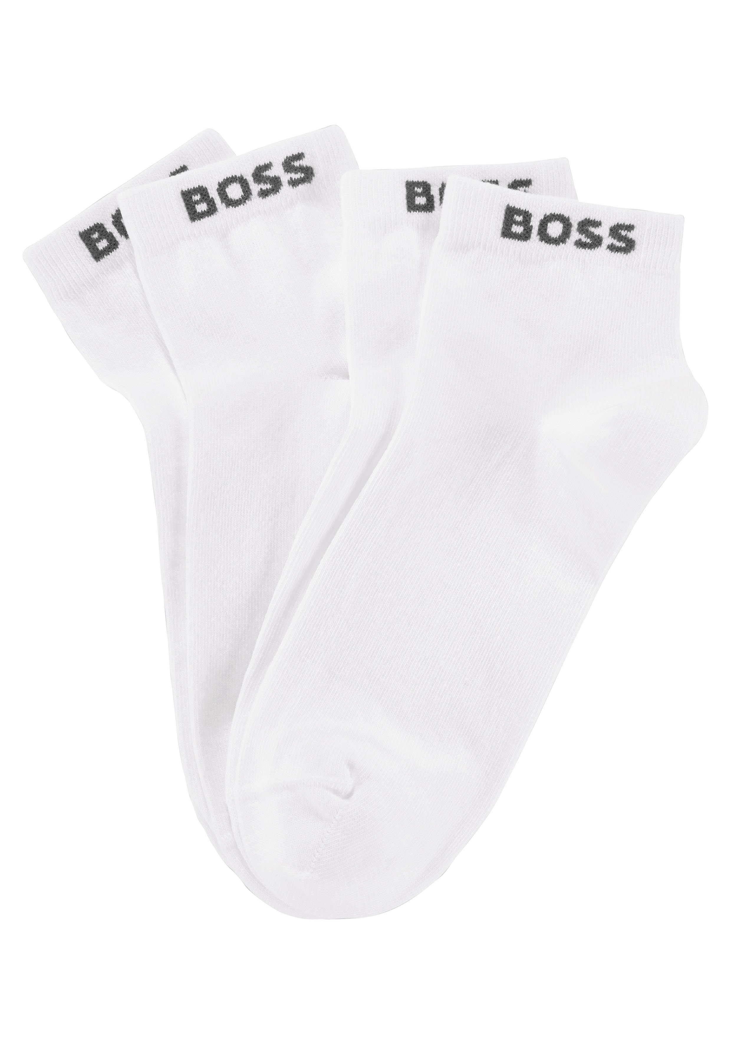 BOSS Sneakersocken (Set, 2-Paar) mit eingenähtem günstig online kaufen
