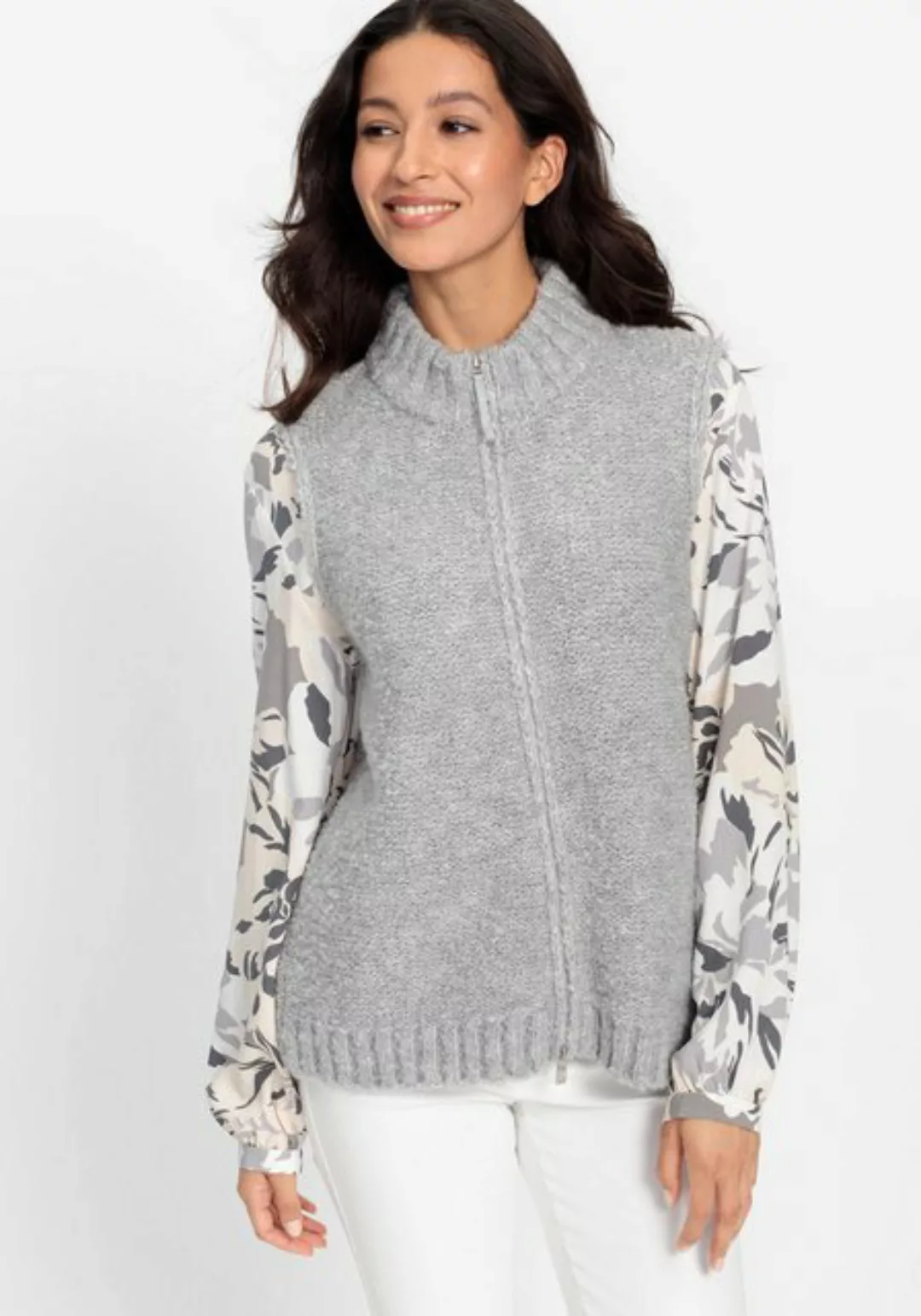 Olsen Strickjacke mit einer raffinierten Note günstig online kaufen