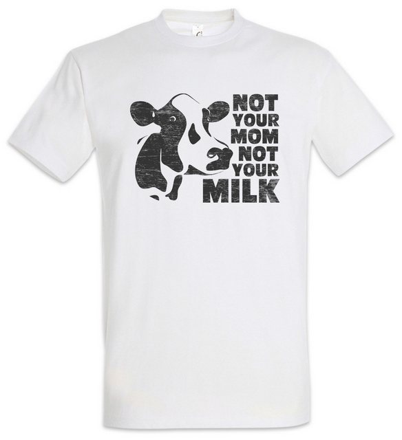 Urban Backwoods Print-Shirt Not Your Mom Not Your Milk Herren T-Shirt Vegan günstig online kaufen