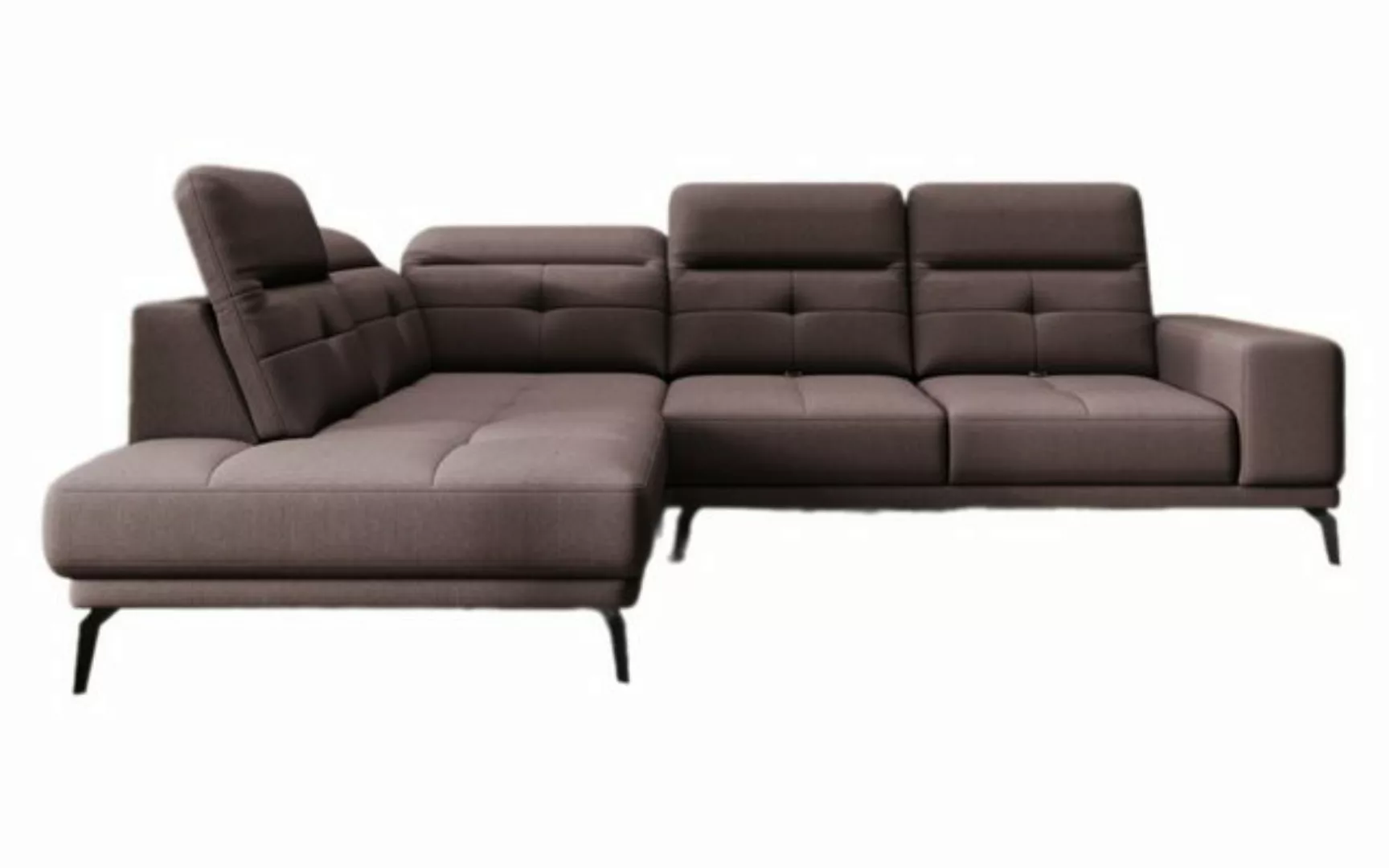 Luxusbetten24 Sofa Designer Sofa Isabella, mit verstellbarer Kopf- und Rück günstig online kaufen