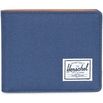 Herschel  Geldbeutel Hank RFID Navy/Tan Synthetic Leather günstig online kaufen