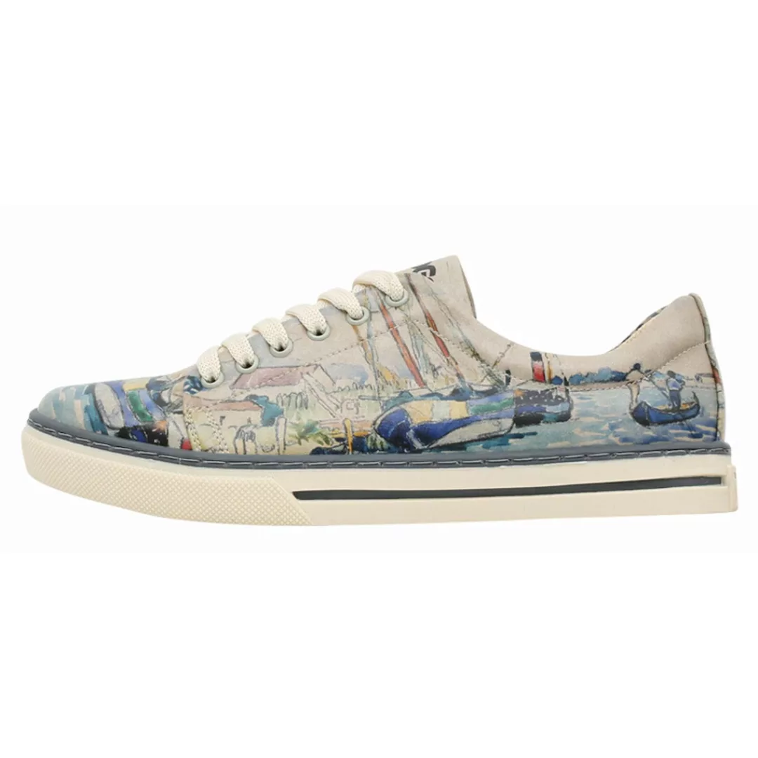 DOGO Sneaker "Damen Sneaker Watercolor and Sailors Vegan Damen Sneaker /", günstig online kaufen