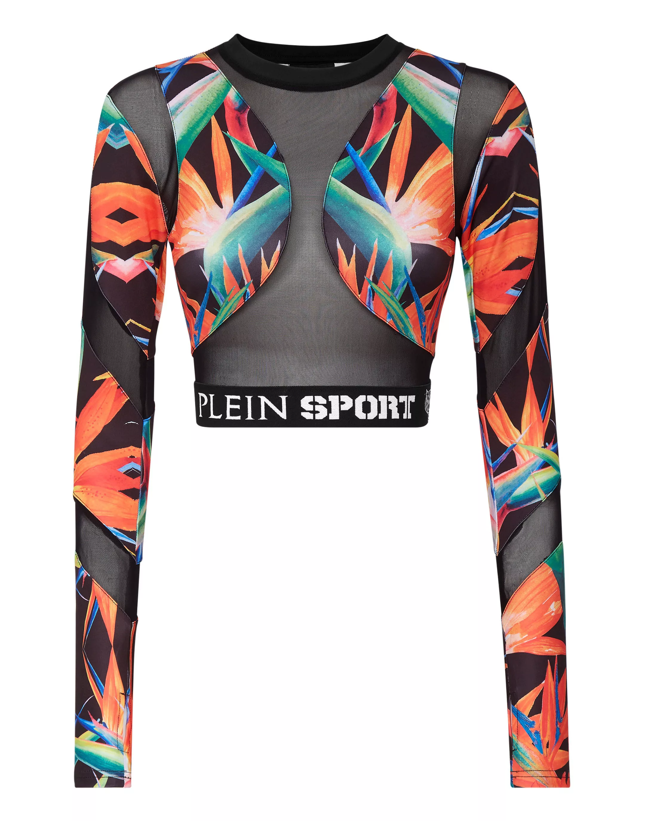 PLEIN SPORT Lauftop "Sport Top Cropped Top" günstig online kaufen