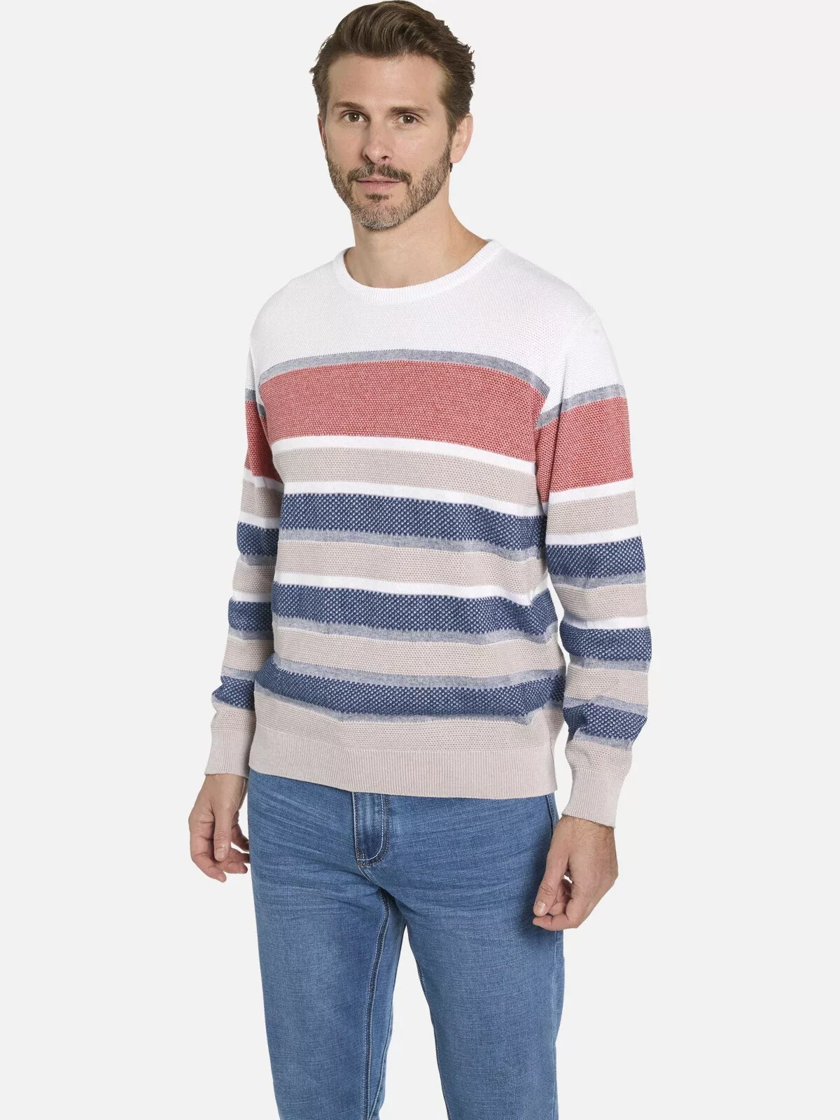 Babista Rundhalspullover "Pullover CARIANETTO", im Colorblocking-Stil günstig online kaufen