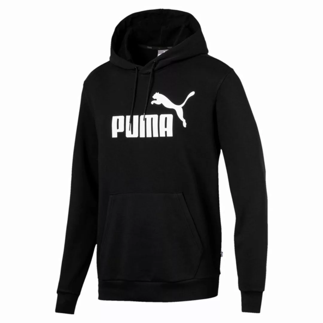 PUMA Herren Hoody - ESS, großes Puma Cat Logo Schwarz M günstig online kaufen