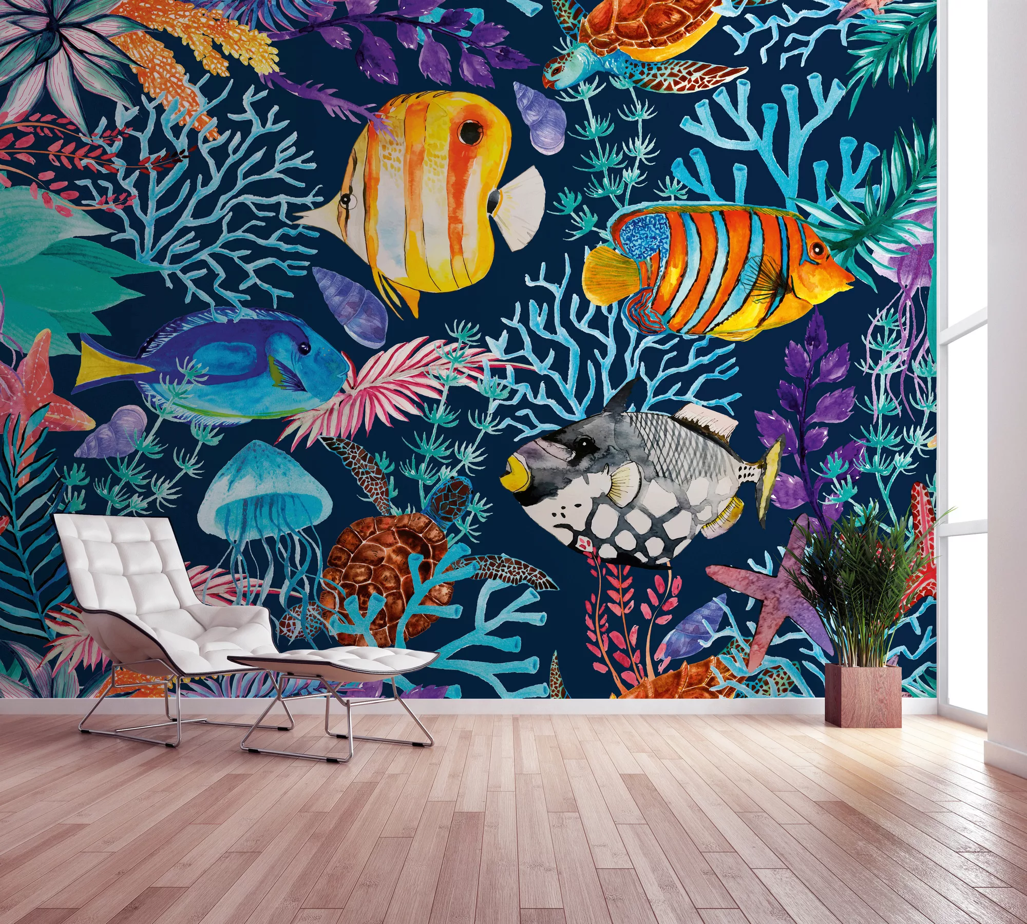 living walls Fototapete »ARTist Underwater« günstig online kaufen