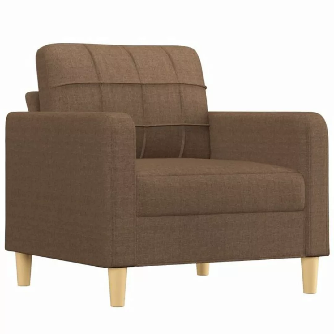 vidaXL Sofa Sofasessel Braun 60 cm Stoff günstig online kaufen