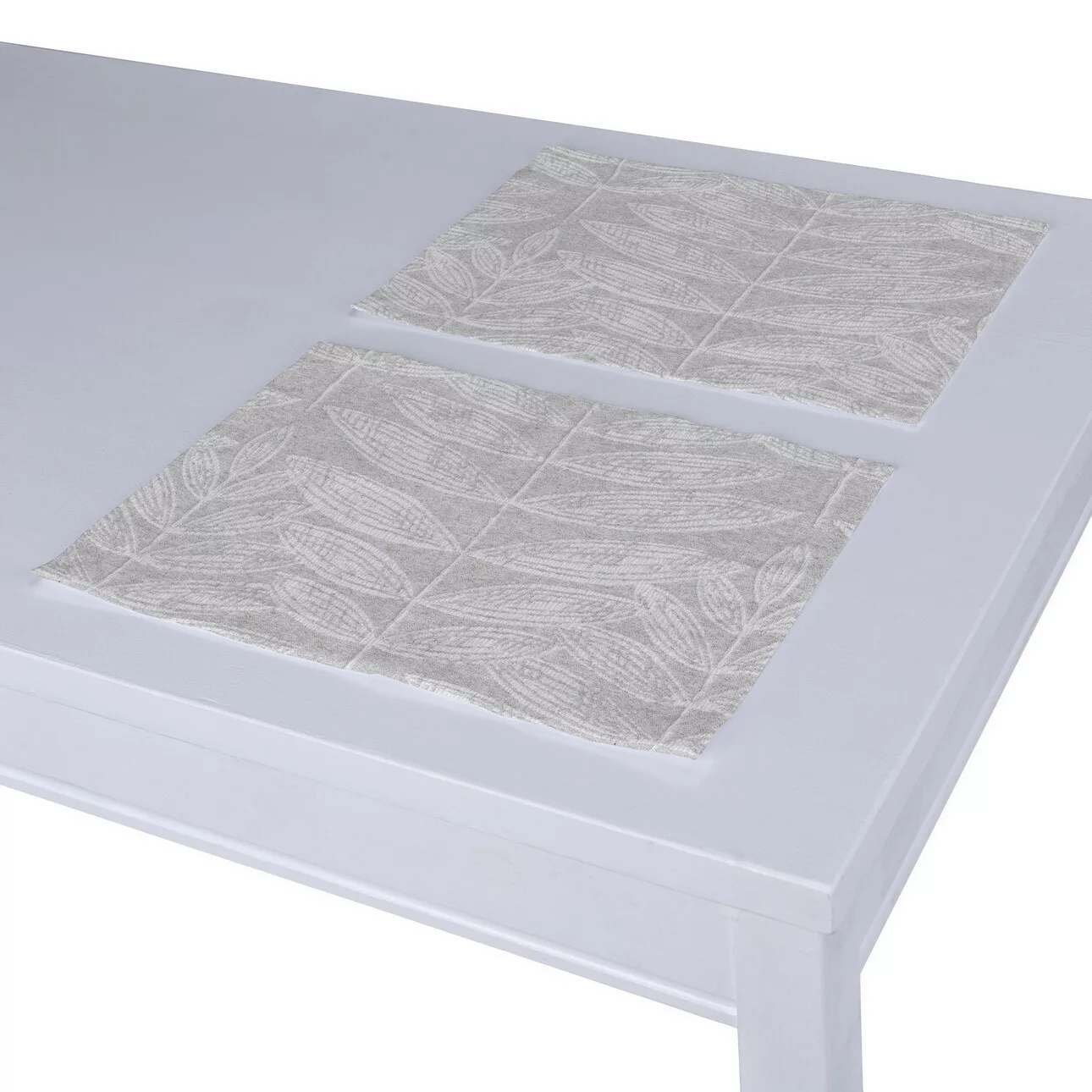 Tischset 2 Stck., weiß-grau, 30 x 40 cm, Sunny (143-84) günstig online kaufen