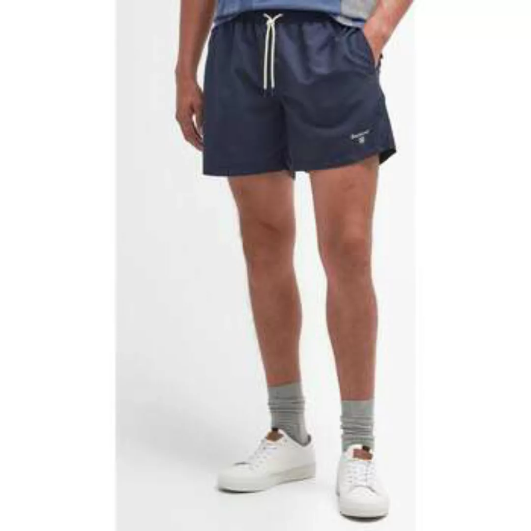 Barbour  Badeshorts Badeshorts mit Staple-Logo – Marineblau günstig online kaufen