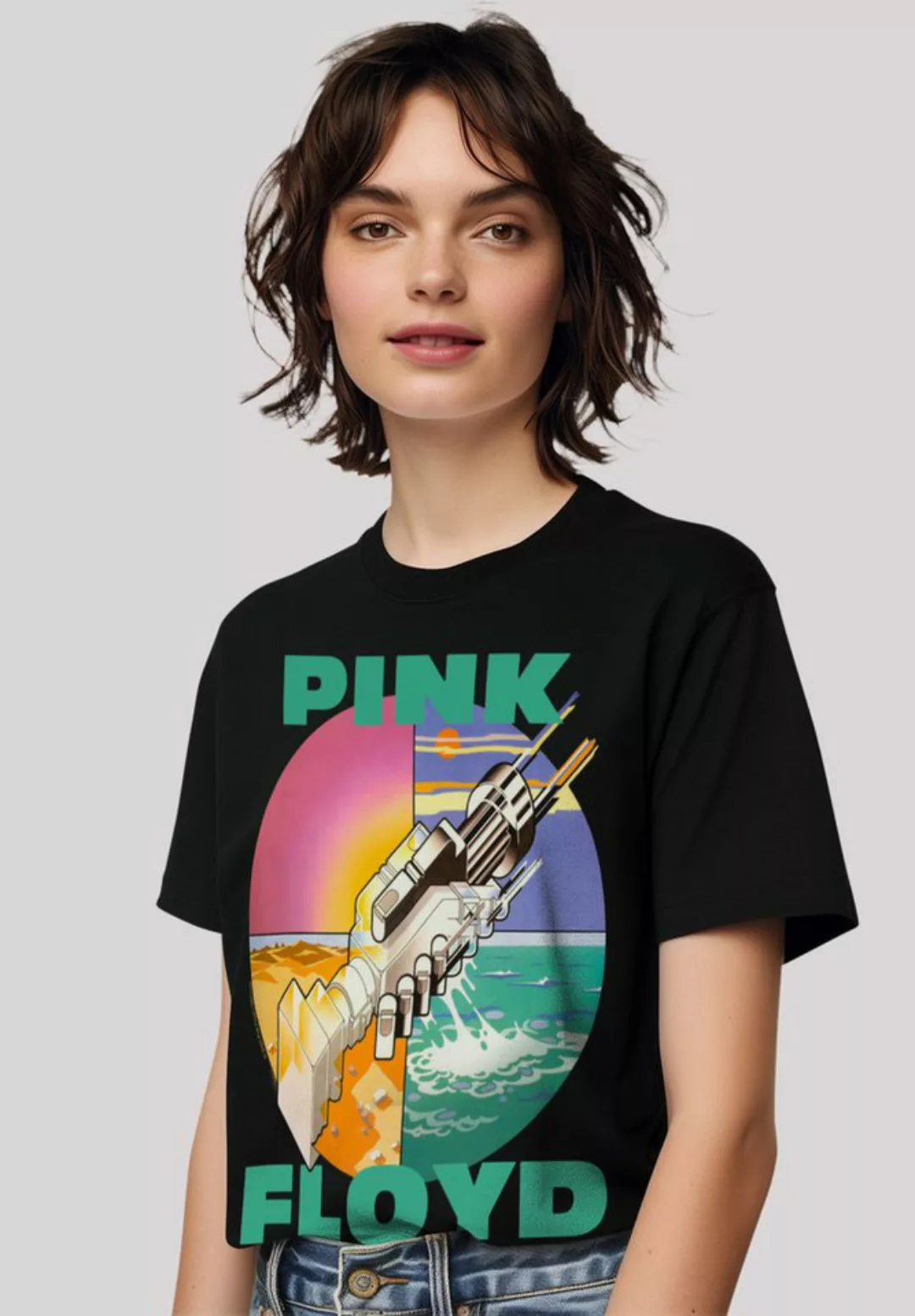 F4NT4STIC T-Shirt Pink Floyd Wish You Were Here Premium Qualität günstig online kaufen