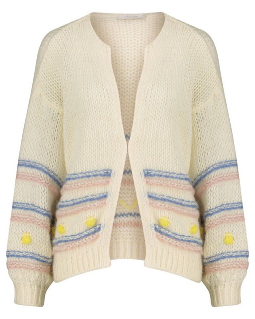 Rich & Royal Cardigan Damen Strickjacke mit Mohair (1-tlg) günstig online kaufen