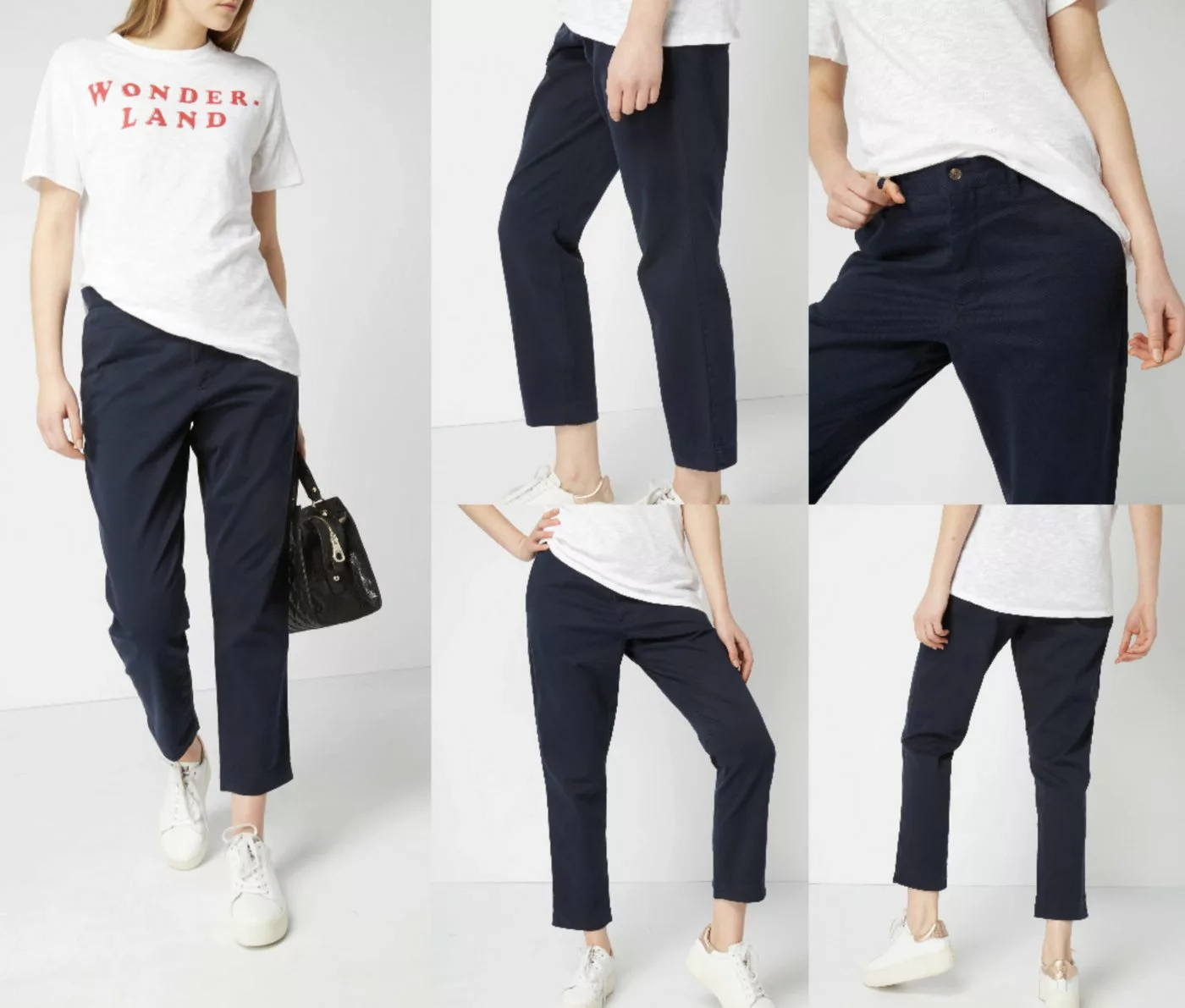 Ralph Lauren Chinohose Polo Ralph Lauren Pants Cropped Chino Stretch Lounge günstig online kaufen