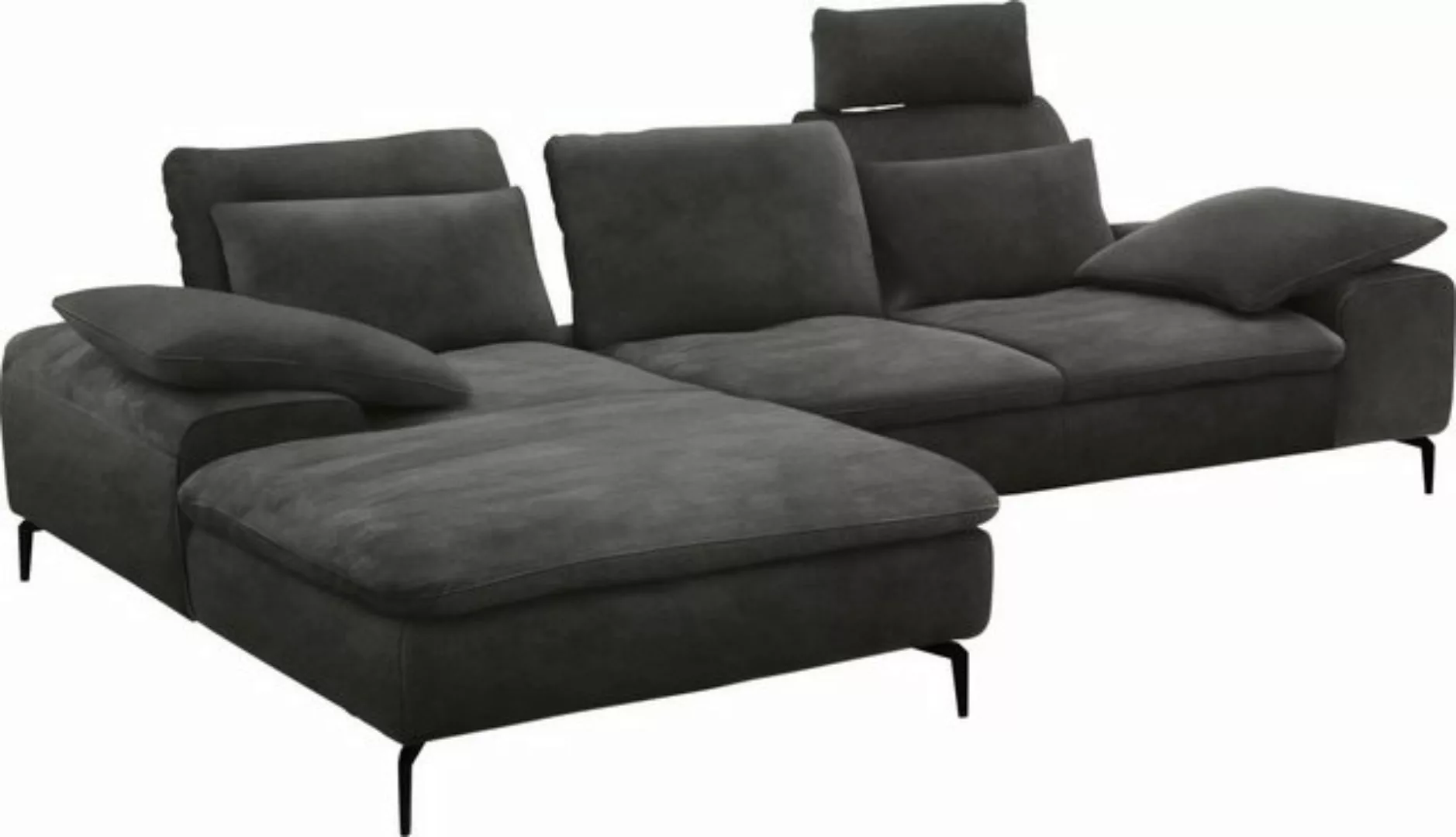 W.SCHILLIG Ecksofa valentinoo, Set, inklusive Hocker, mit Sitztiefenverstel günstig online kaufen