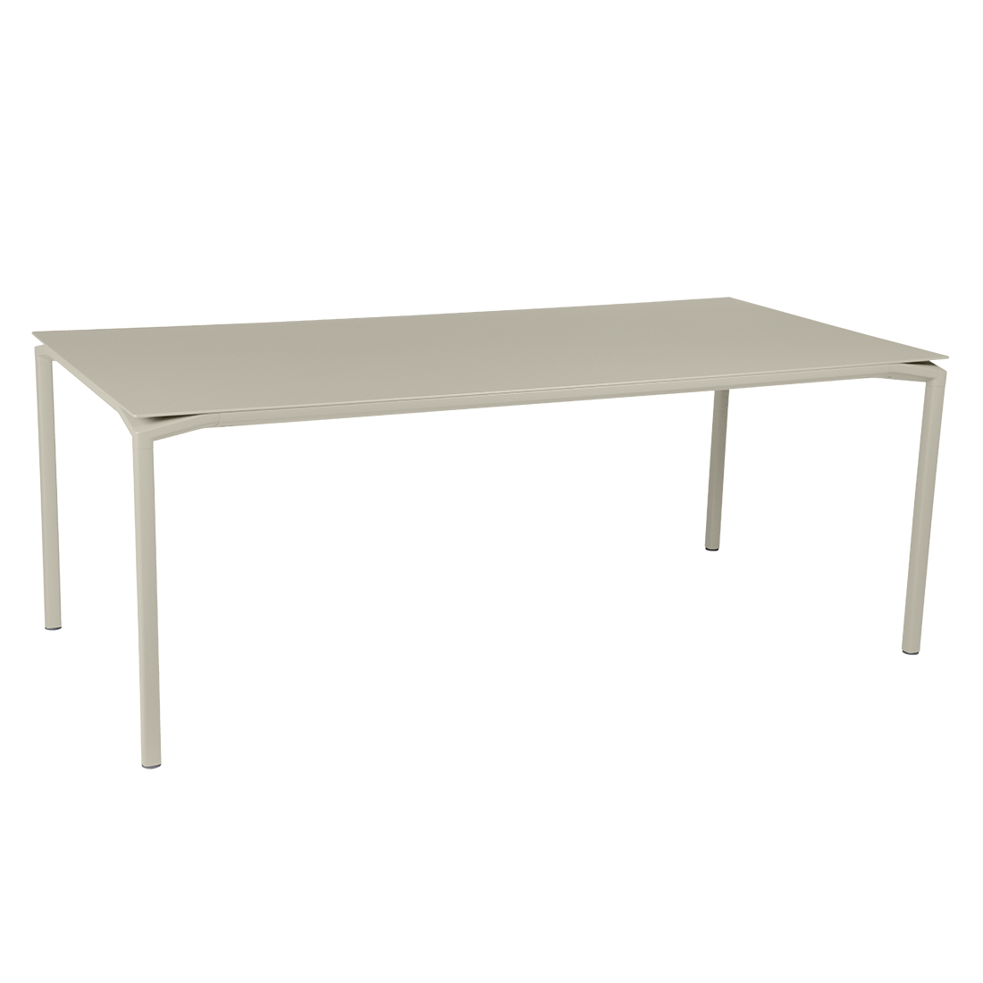 Calvi Tisch 195x95 Lehmgrau günstig online kaufen